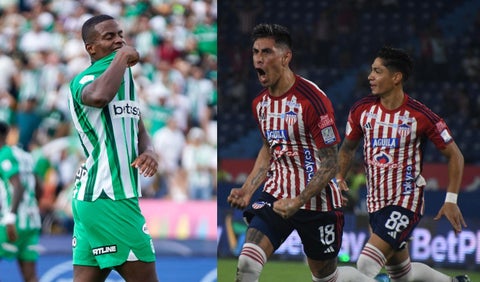 Atlético Nacional y Junior de Barranquilla