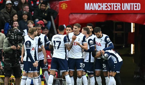 Tottenham goleó a Manchester United