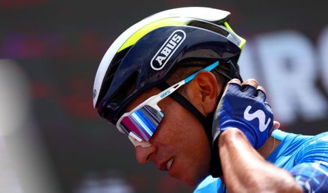 Nairo Quintana, ciclista del Movistar Team