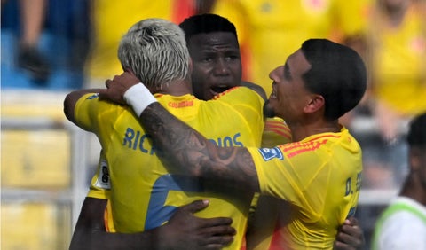 Yerson Mosquera, Daniel Muñoz y Richard Ríos