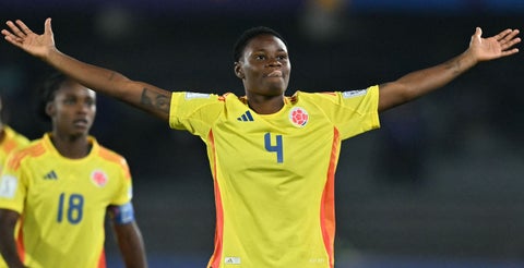 Yunaira López, jugadora de la selección femenina sub-20