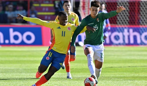 Bolivia y Colombia en duelo por Eliminatorias al Mundial 2026