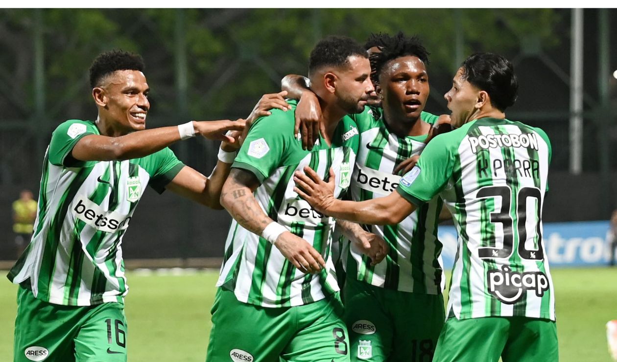 Jugadores de Atlético Nacional