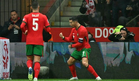 Cristiano Ronaldo vs Polonia