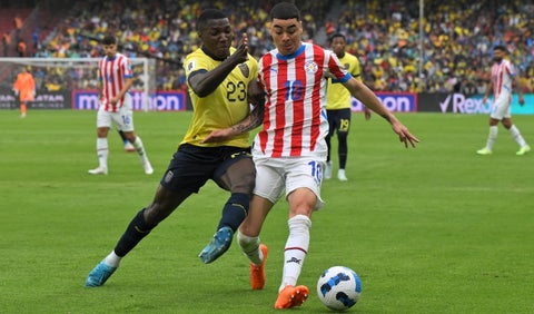 Ecuador y Paraguay en duelo por Eliminatorias al Mundial 2026