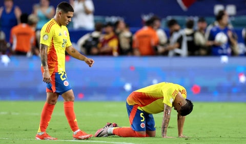 Futbolistas de Colombia en la final de Copa América 2024