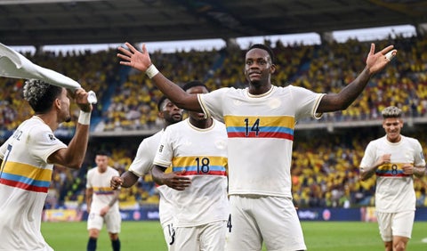 Jhon Jader Durán en Colombia vs Chile