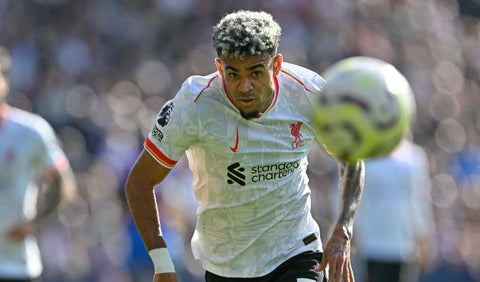 Luis Díaz con Liverpool