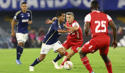 Millonarios y Santa Fe en duelo por Liga BetPlay 2024