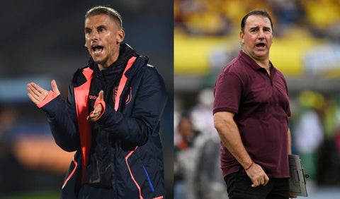 Sebastián Beccacece y Néstor Lorenzo