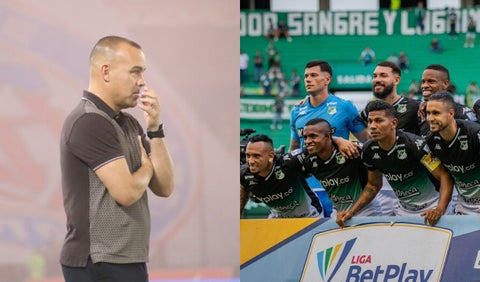 Rafael Dudamel y jugadores del Cali