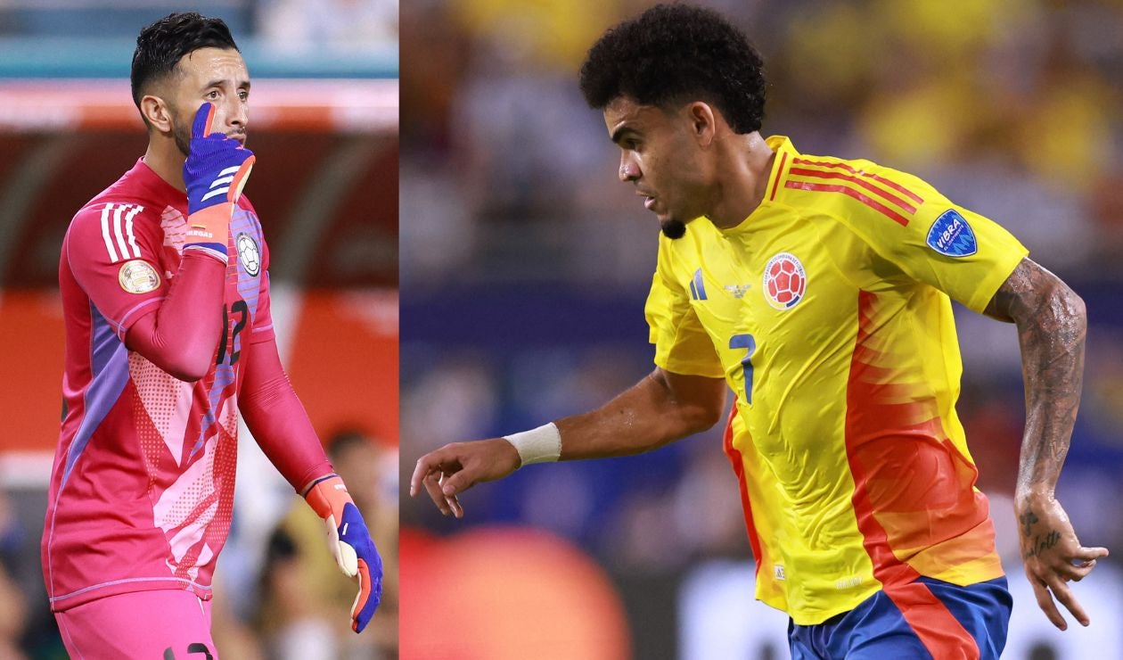 Camilo Vargas y Luis Díaz