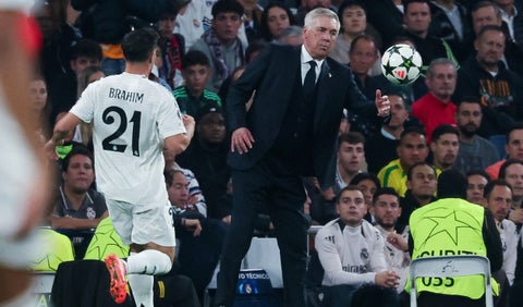 Carlo Ancelotti, entrenador Real madrid