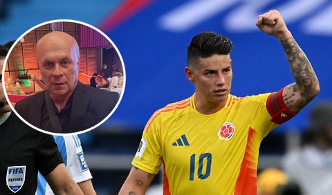 Carlos Antonio Vélez y James Rodríguez