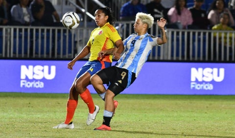 Colombia y Argentina en duelo amistoso - 2024