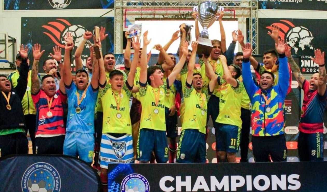 Selección Colombia Sub 20 de Futsal campeona del Mundial