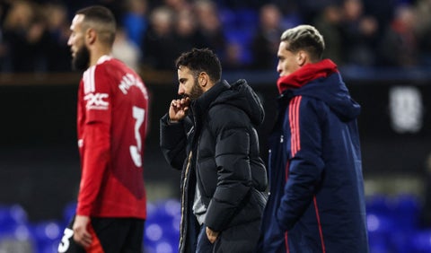 Debutó Ruben Amorin con Manchester United en la Premier League