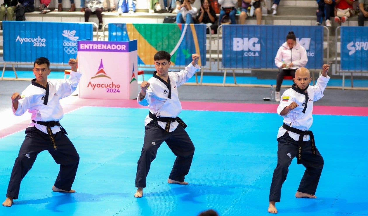 Deportistas colombianos en los Juegos Bolivarianos 2024