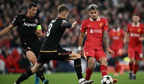 Luis Díaz en Champions