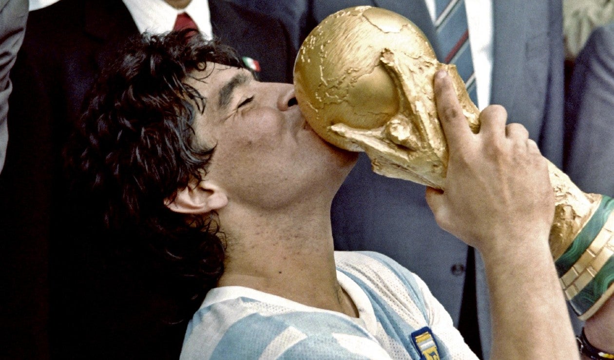 Diego Maradona, fallecido futbolista argentino