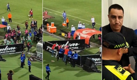 Efraín Juárez y amague de invasión en el Atanasio