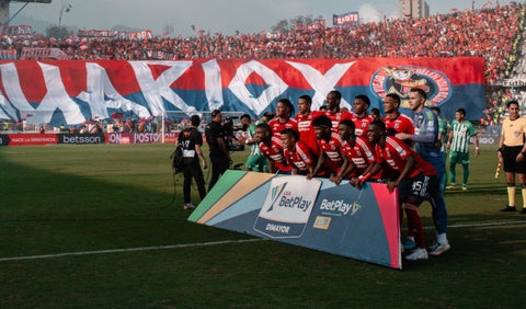 Equipo de Medellín en duelo por Liga BetPlay 2024 II