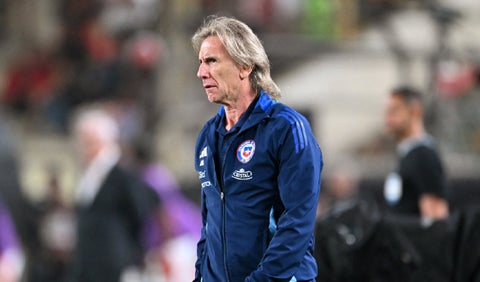 Ricardo Gareca, técnico de Chile en la Eliminatoria