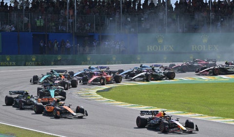 Bólidos en el GP de Brasil 2023