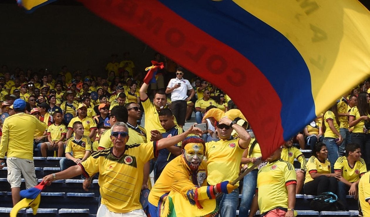 Hinchas de la Selección Colombia