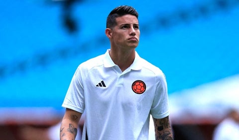 James Rodríguez, futbolista colombiano