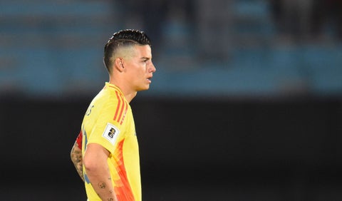 James Rodríguez con Colombia