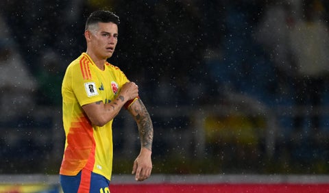 James Rodríguez, capitán de la Selección Colombia