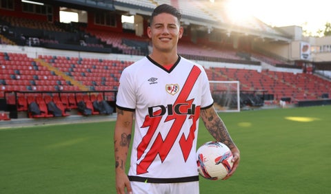 James Rodríguez, futbolista colombiano