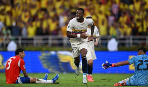 Jhon Jader Durán con selección Colombia