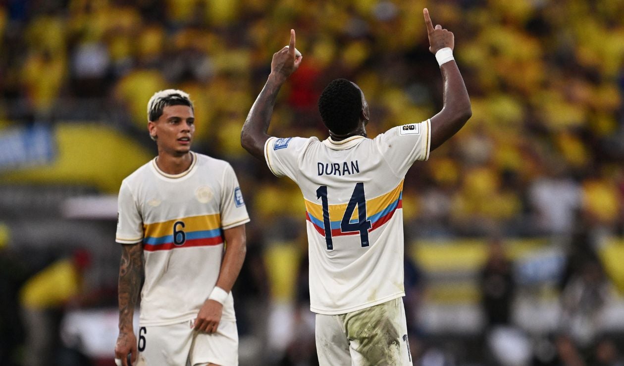 Jhon Jader Durán con Colombia