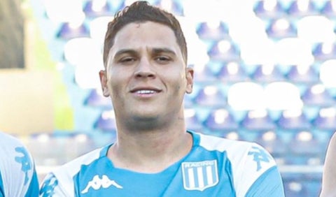 Juan Fernando Quintero con Racing de Avellaneda