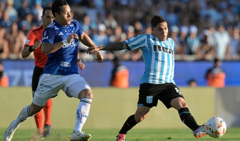 Juan Fernando Quintero con Racing 2024