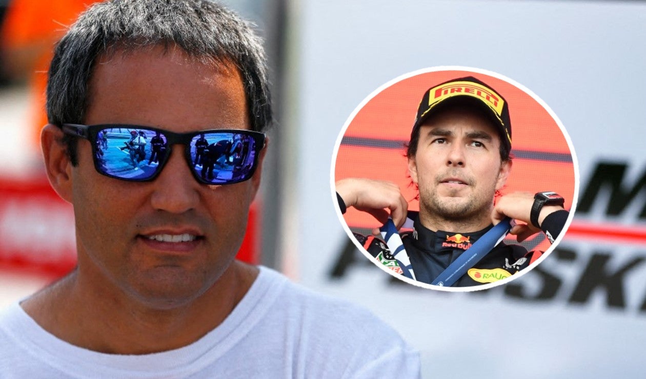 Juan Pablo Montoya y Sergio Pérez
