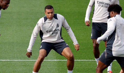 Kylian Mbappé, delantero de Real Madrid