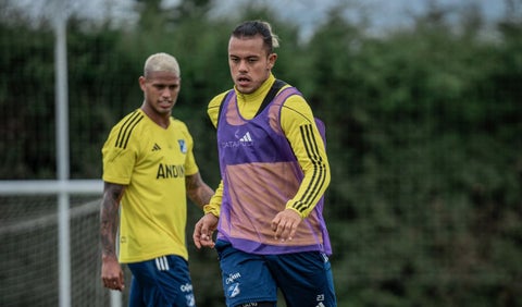 Leo Castro con Millonarios