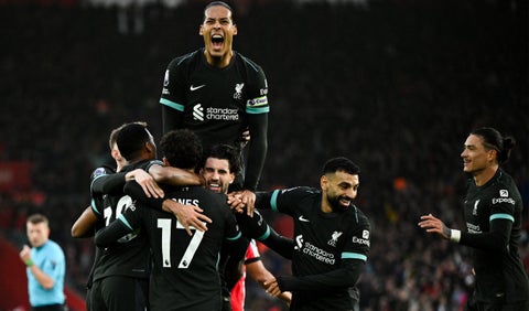 Jugadores del Liverpool