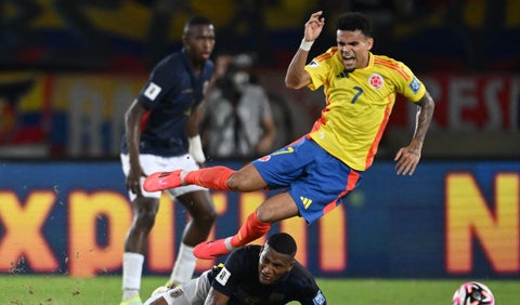 Luis Díaz con Colombia