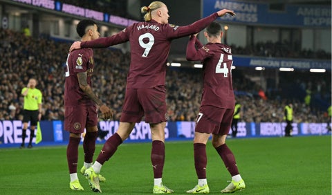 Jugadores del Manchester City