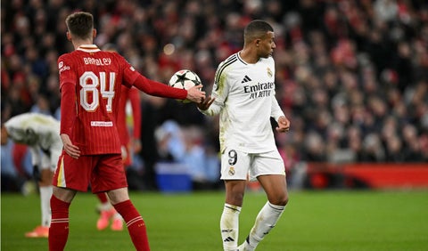 Mbappé vs Liverpool