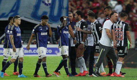Millonarios y Atlético Mineiro