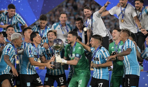 Racing campeón de Copa Sudamericana