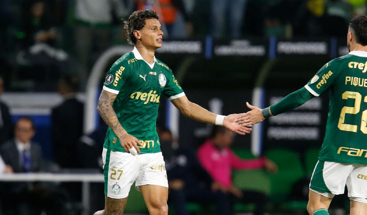 Richard Ríos, colombiano en Palmeiras