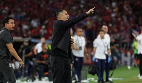 Efraín Juárez, técnico de Atlético Nacional