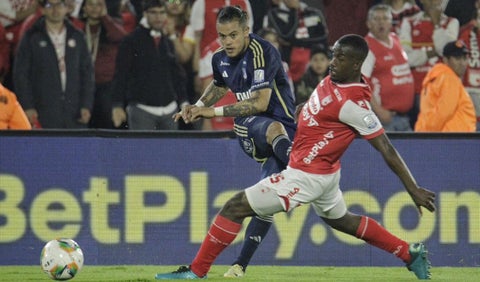 Santa Fe y Millonarios en duelo por Liga BetPlay 2024 II