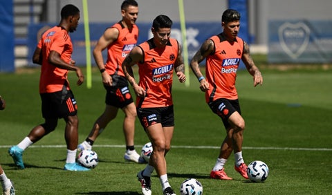 Futbolistas de la Selección Colombia